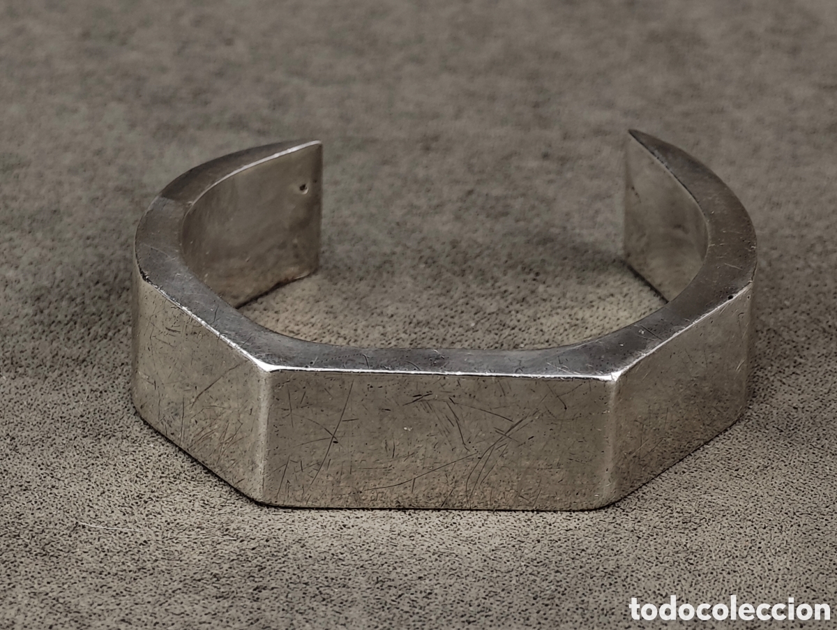 Joyeria: Antiguo Brazalete de Plata M&eacute;xico - Foto 5