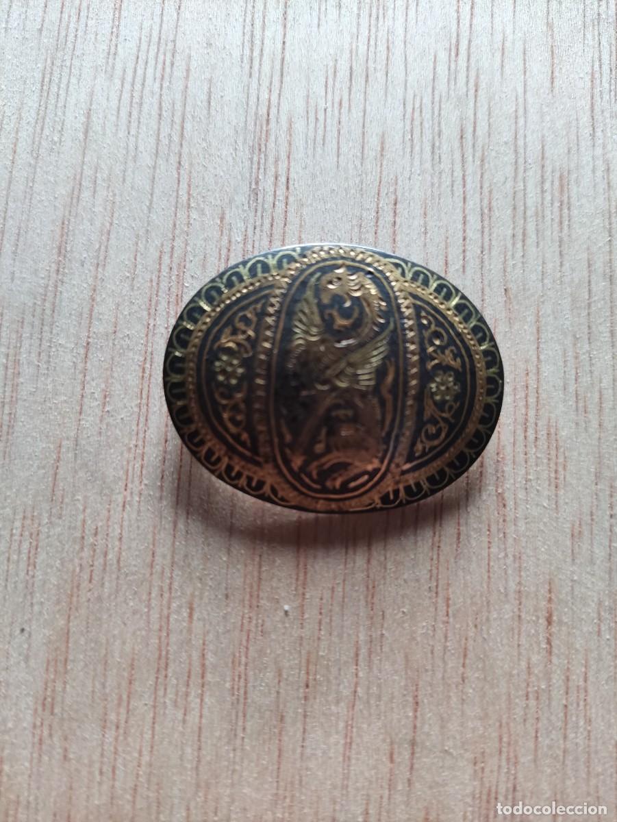 Joyeria: ANTIGUO BROCHE DAMASQUINO - Foto 1