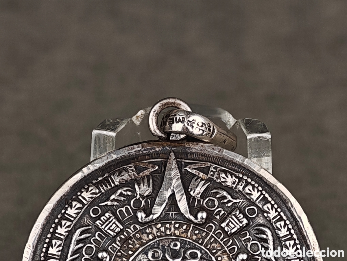 Joyeria: Antiguo Colgante de Plata M&eacute;xico - Foto 3