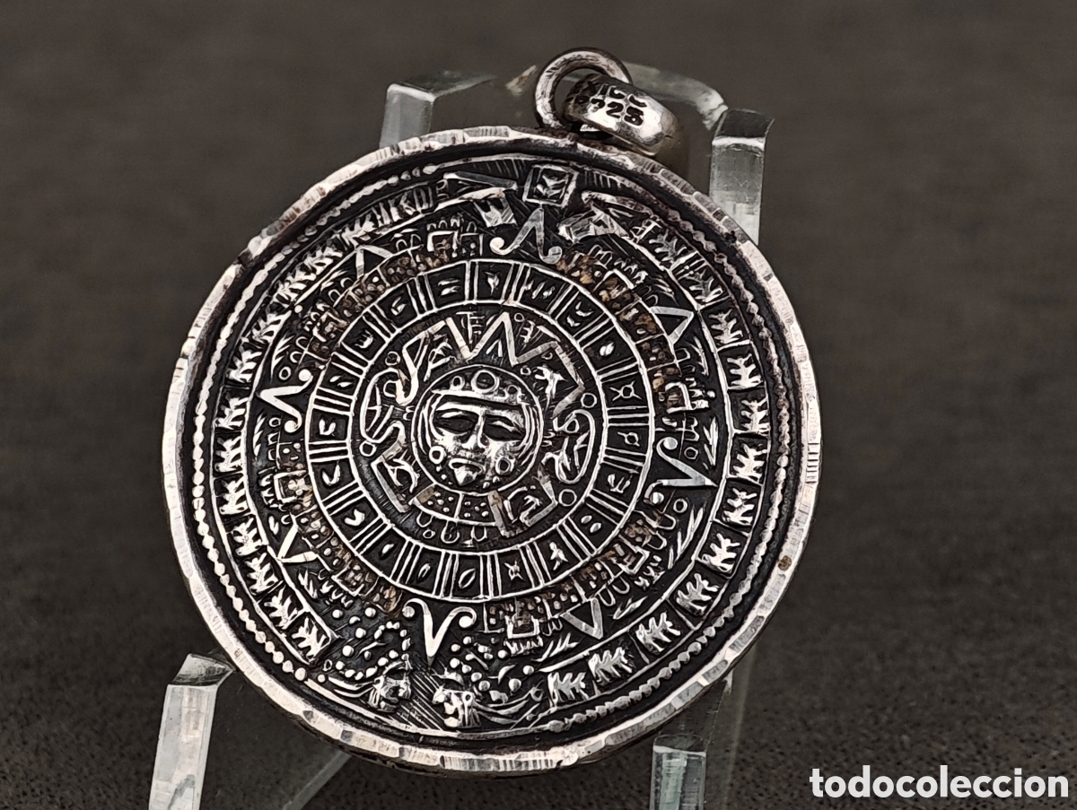 Joyeria: Antiguo Colgante de Plata M&eacute;xico - Foto 6