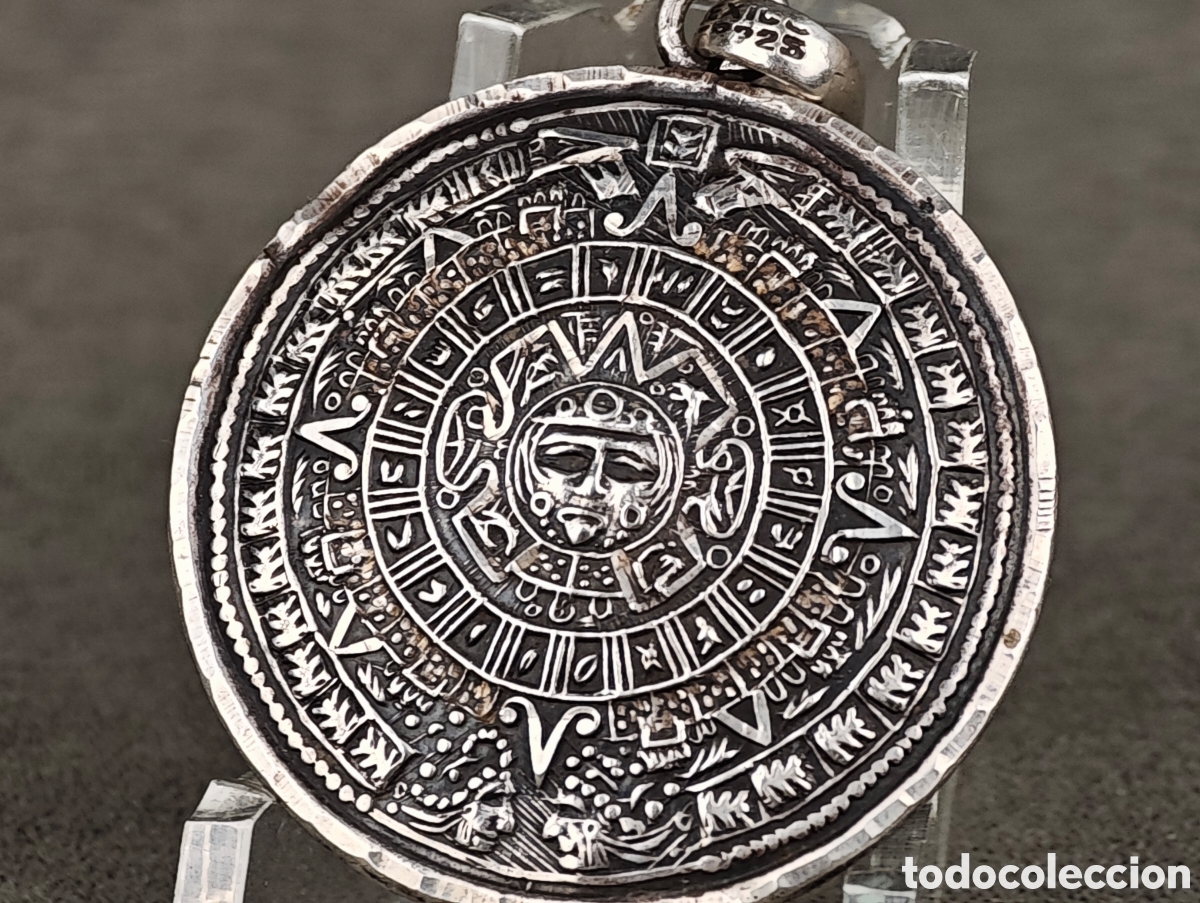 Joyeria: Antiguo Colgante de Plata M&eacute;xico - Foto 8
