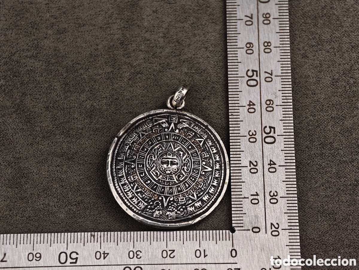 Joyeria: Antiguo Colgante de Plata M&eacute;xico - Foto 10