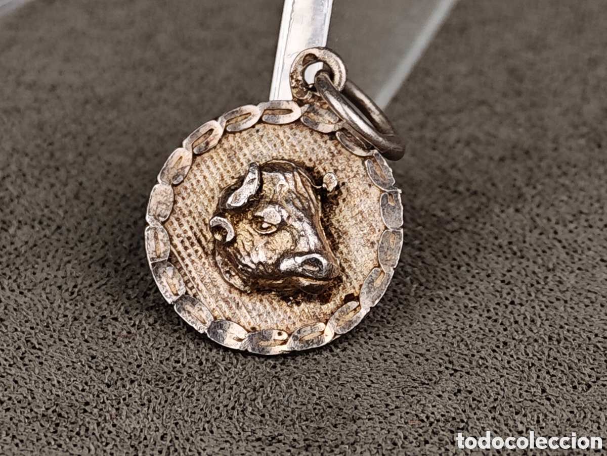 Joyeria: Antiguo Colgante de Plata - Foto 2