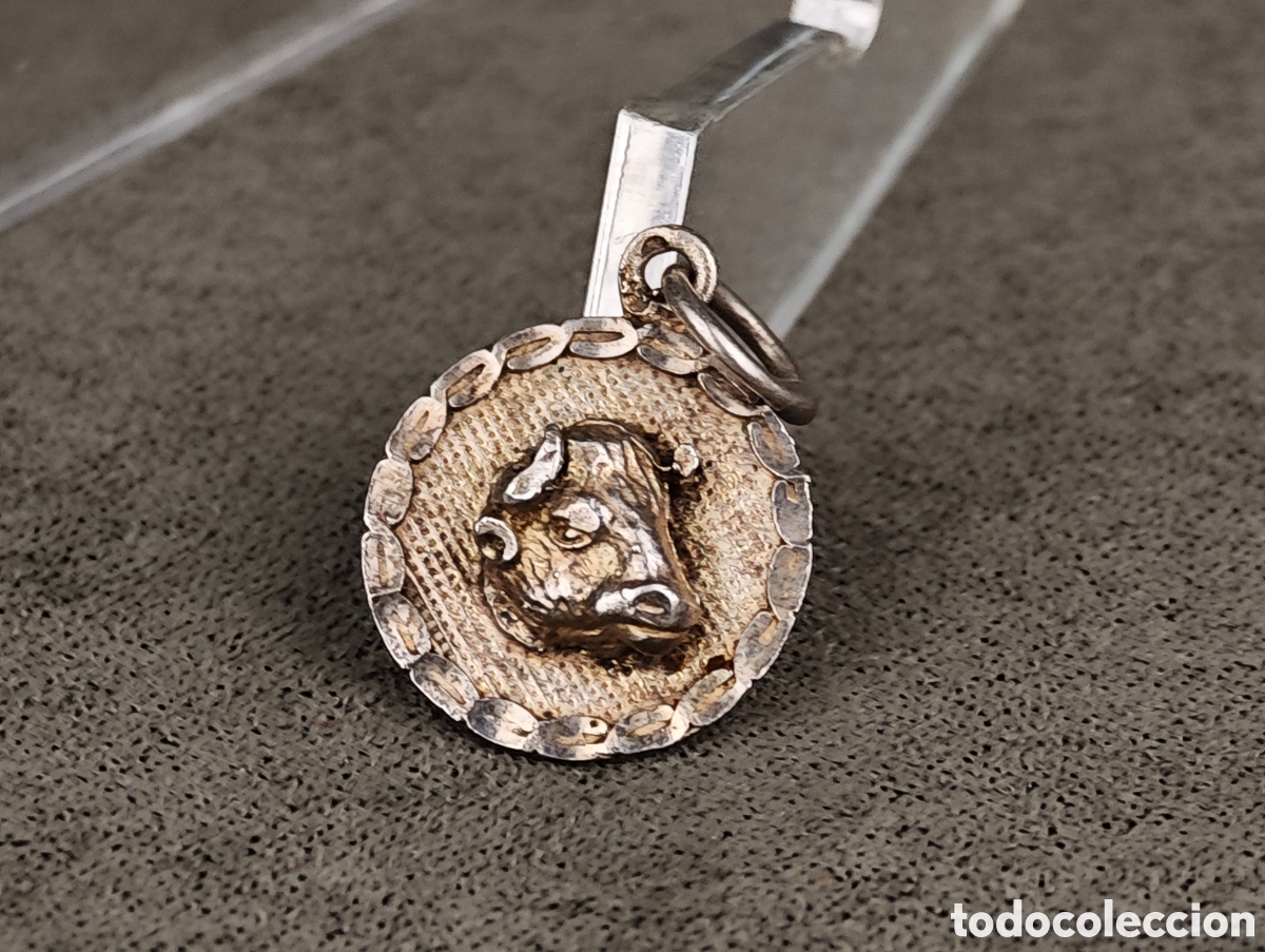 Joyeria: Antiguo Colgante de Plata - Foto 4