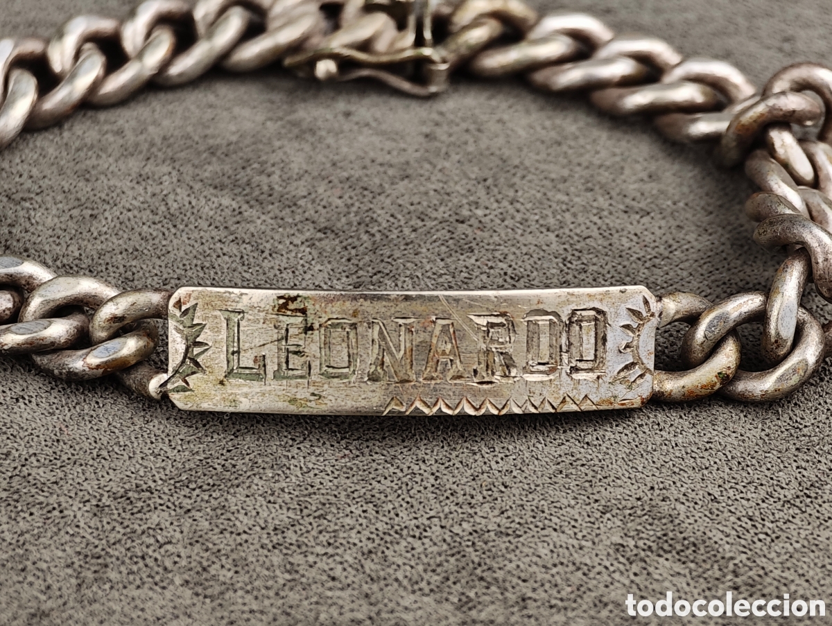 Joyeria: Antigua Pulsera de Alpaca - Foto 4