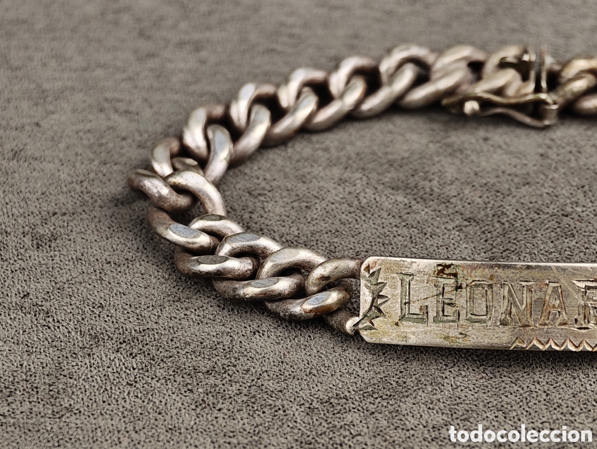 Joyeria: Antigua Pulsera de Alpaca - Foto 5