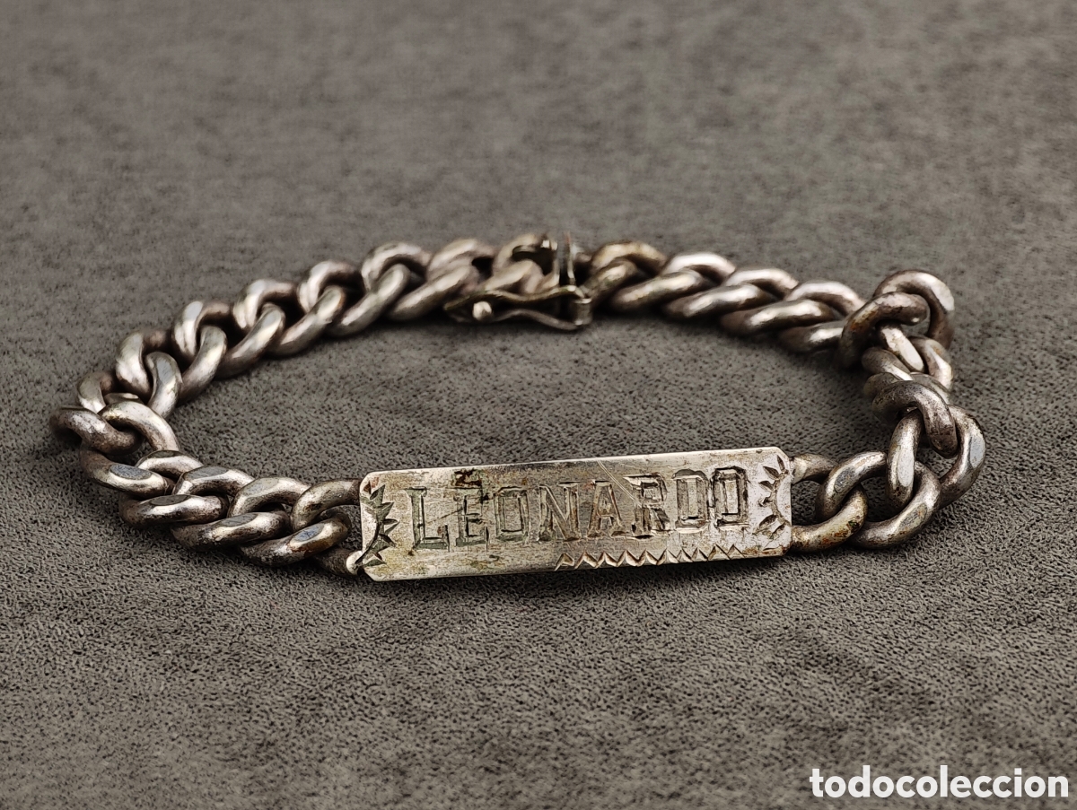 Joyeria: Antigua Pulsera de Alpaca - Foto 6