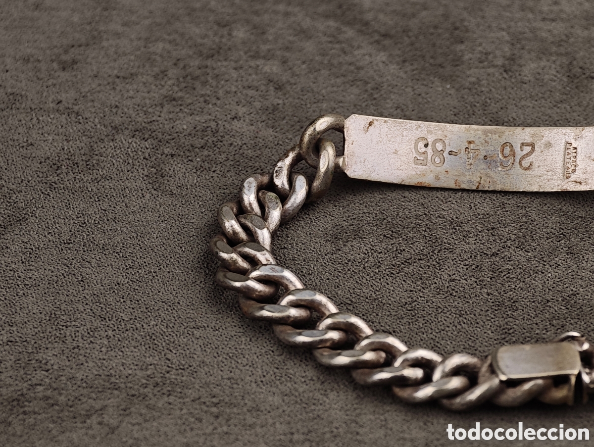 Joyeria: Antigua Pulsera de Alpaca - Foto 9