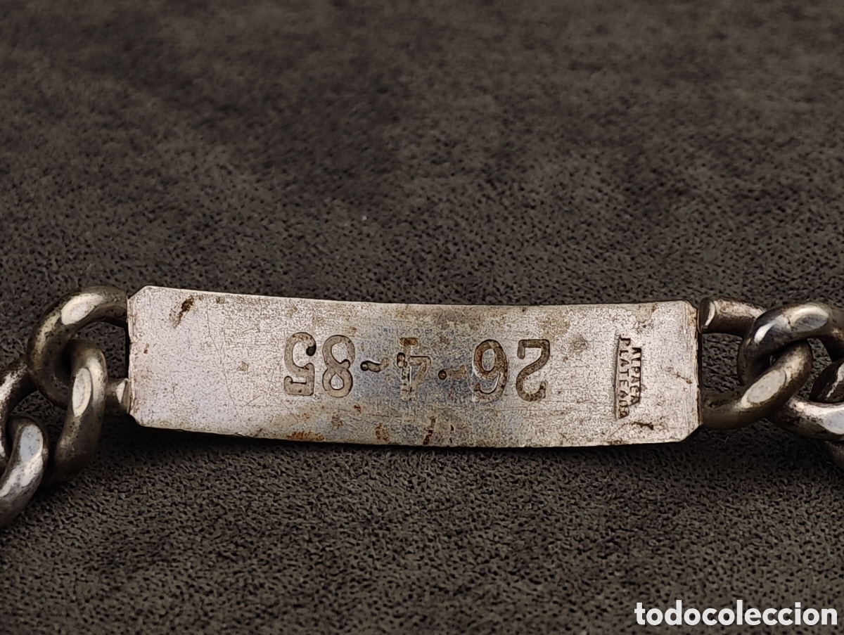Joyeria: Antigua Pulsera de Alpaca - Foto 10