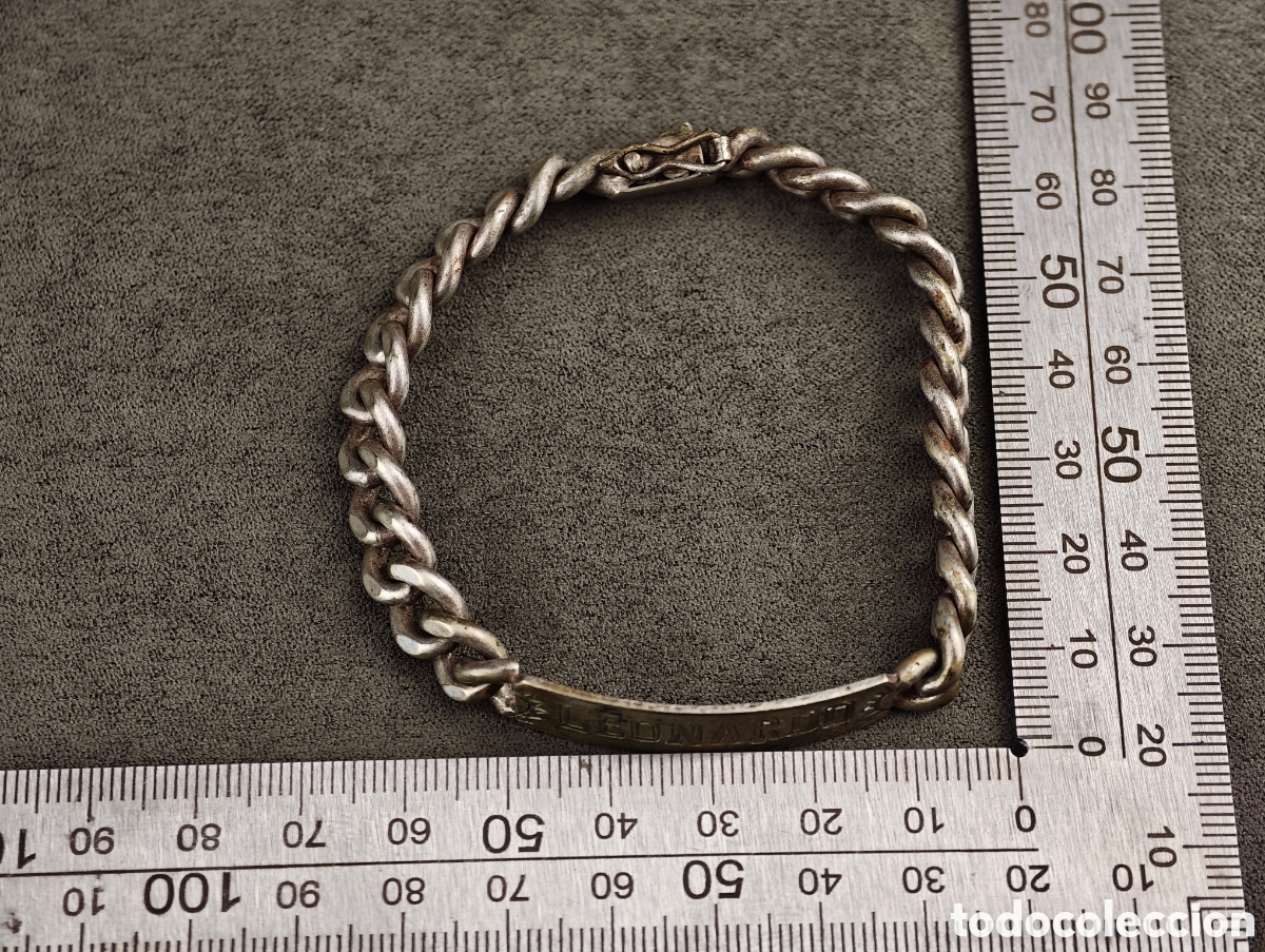 Joyeria: Antigua Pulsera de Alpaca - Foto 13
