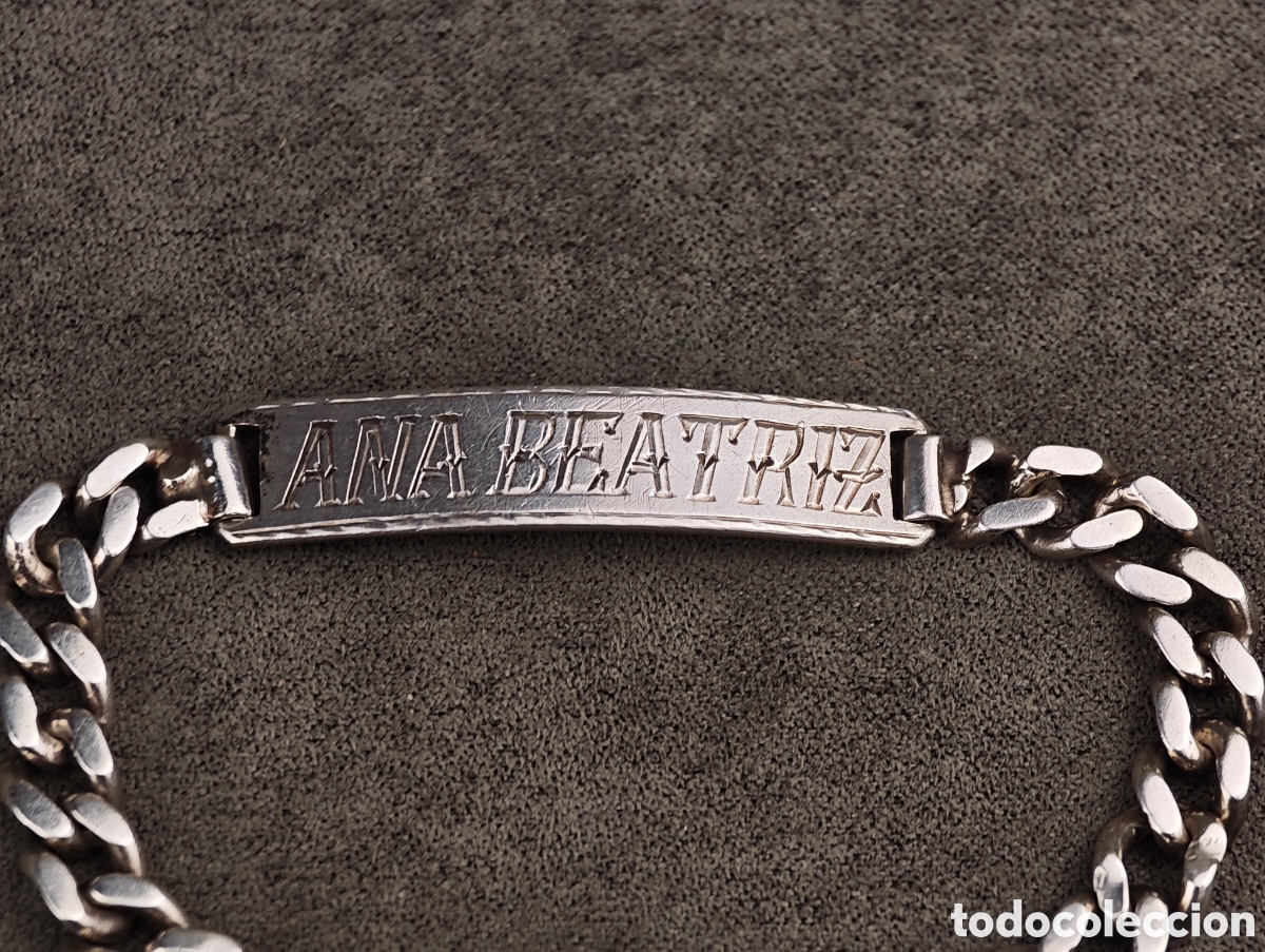 Joyeria: Antigua Pulsera de Plata - Foto 2