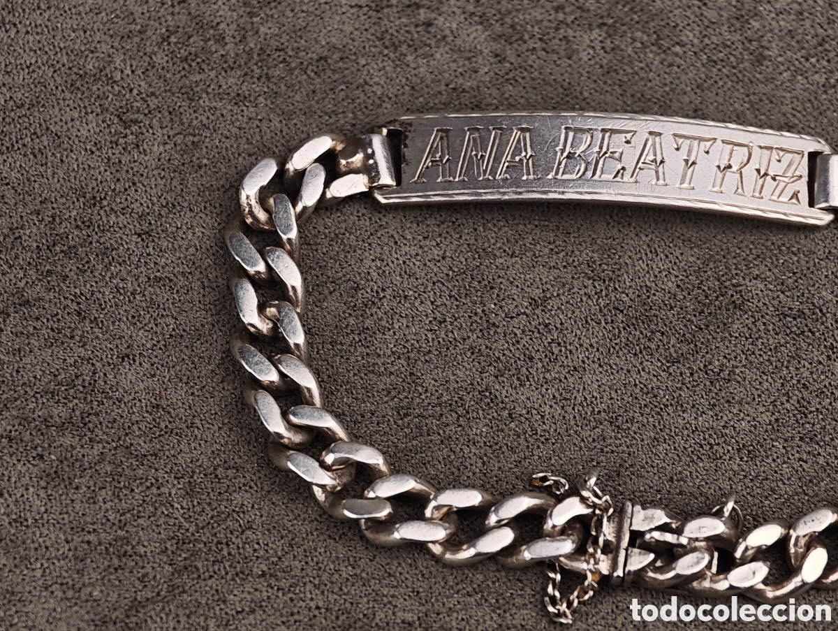 Joyeria: Antigua Pulsera de Plata - Foto 3