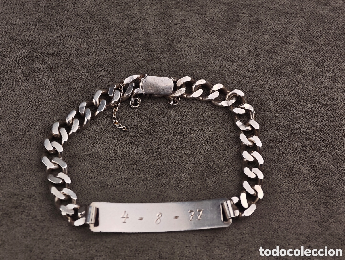 Joyeria: Antigua Pulsera de Plata - Foto 7