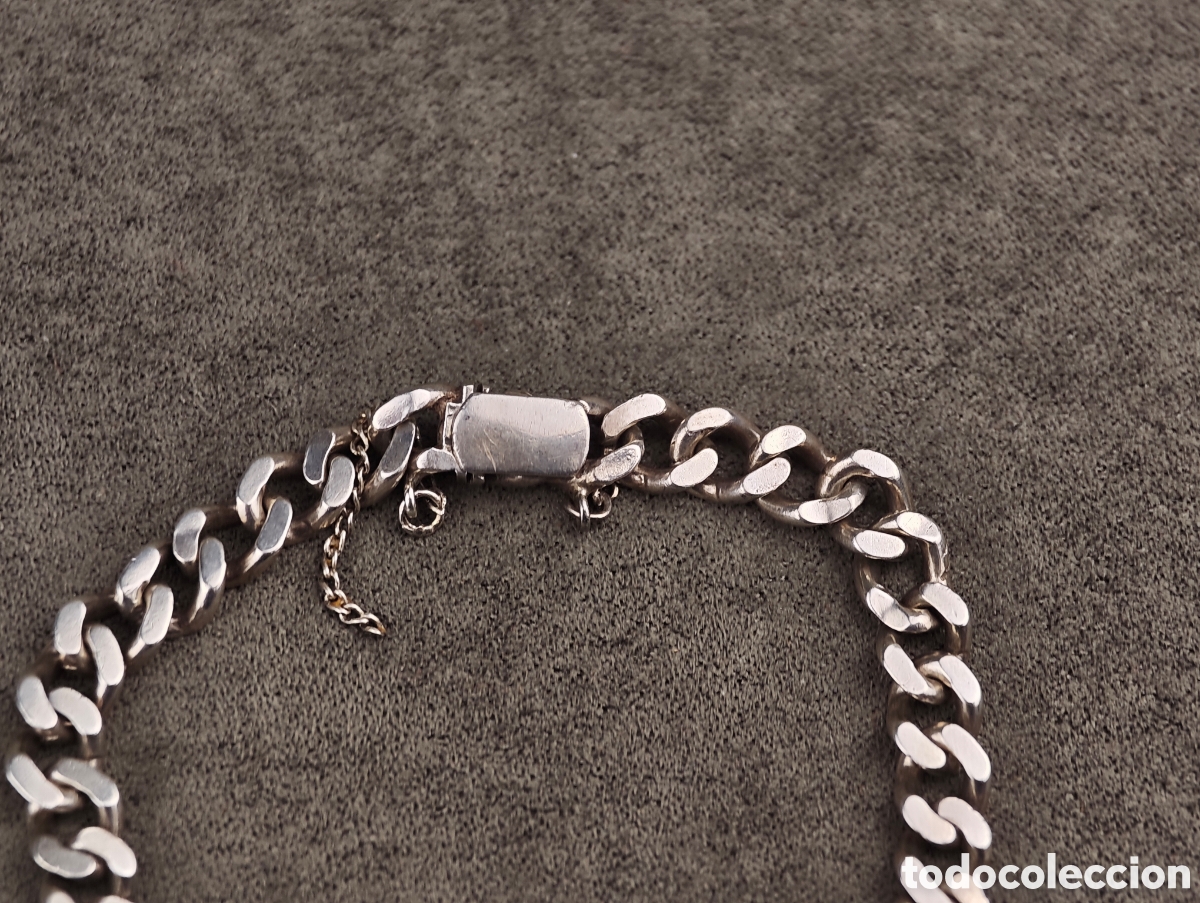 Joyeria: Antigua Pulsera de Plata - Foto 8