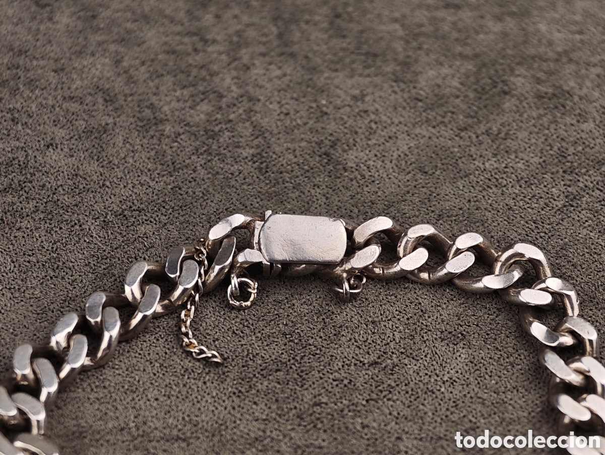 Joyeria: Antigua Pulsera de Plata - Foto 11