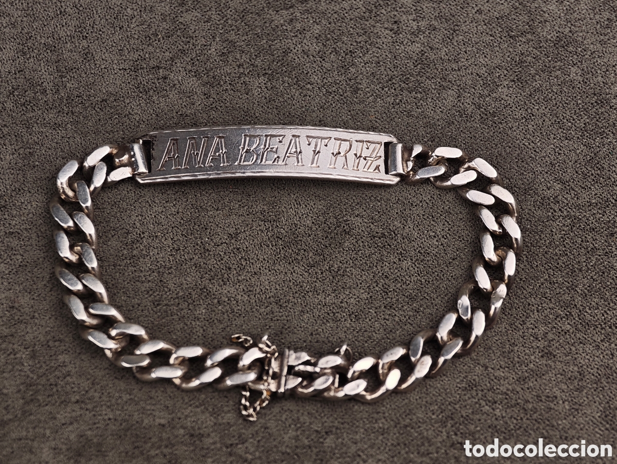 Joyeria: Antigua Pulsera de Plata - Foto 1