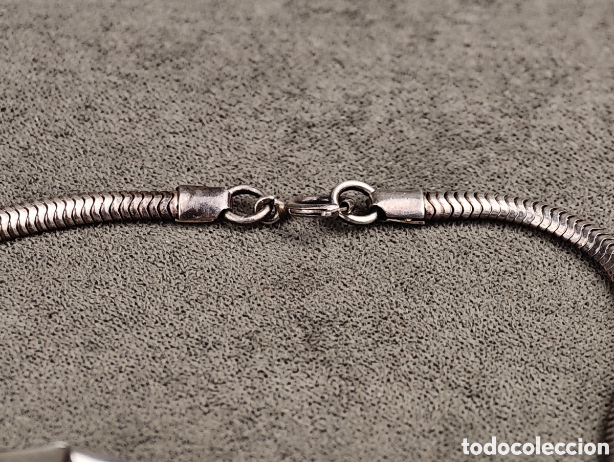 Joyeria: Antigua Pulsera de Plata - Foto 4