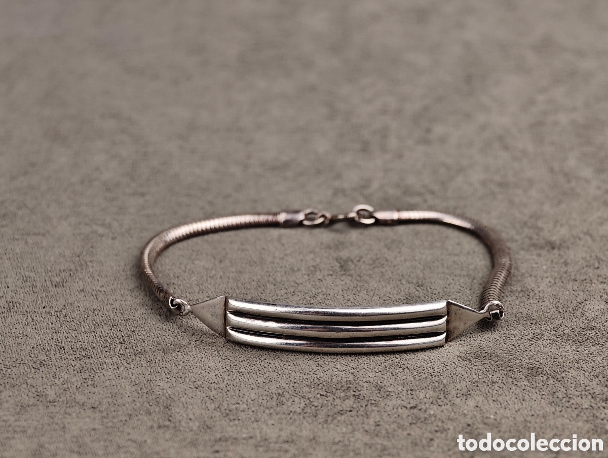 Joyeria: Antigua Pulsera de Plata - Foto 1