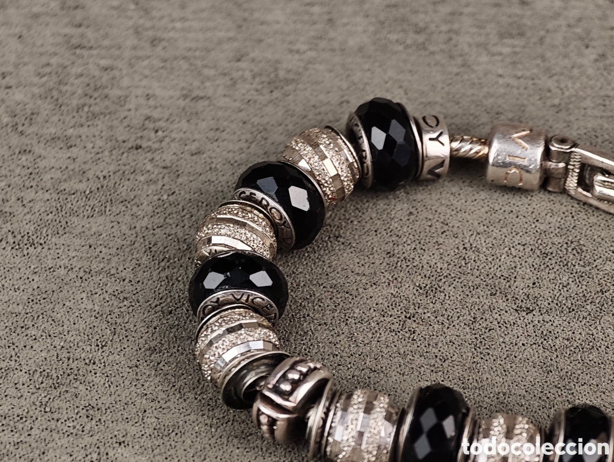 Joyeria: Antigua Pulsera de Plata Viceroy - Foto 4