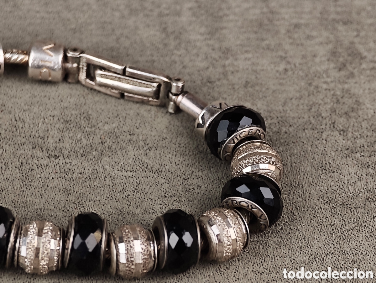 Joyeria: Antigua Pulsera de Plata Viceroy - Foto 6