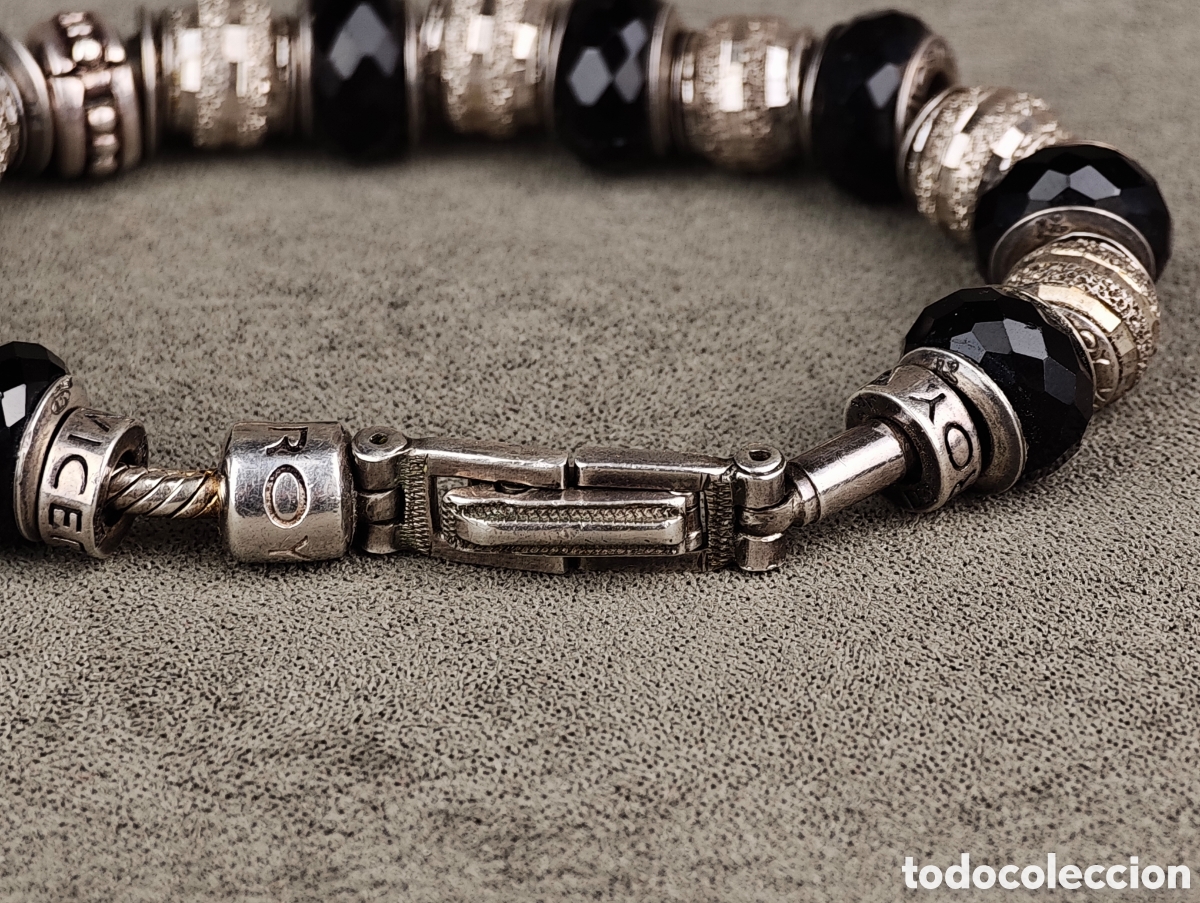 Joyeria: Antigua Pulsera de Plata Viceroy - Foto 9