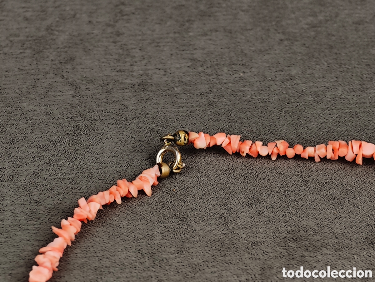 Joyeria: Antigua Gargantilla de Coral - Foto 4