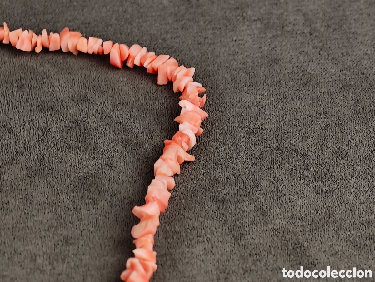 Joyeria: Antigua Gargantilla de Coral - Foto 6