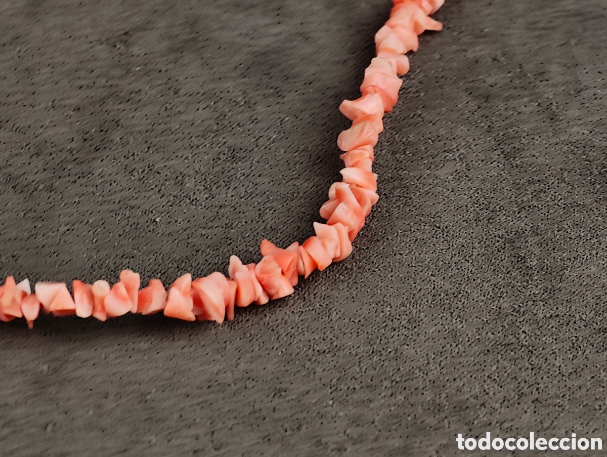 Joyeria: Antigua Gargantilla de Coral - Foto 7