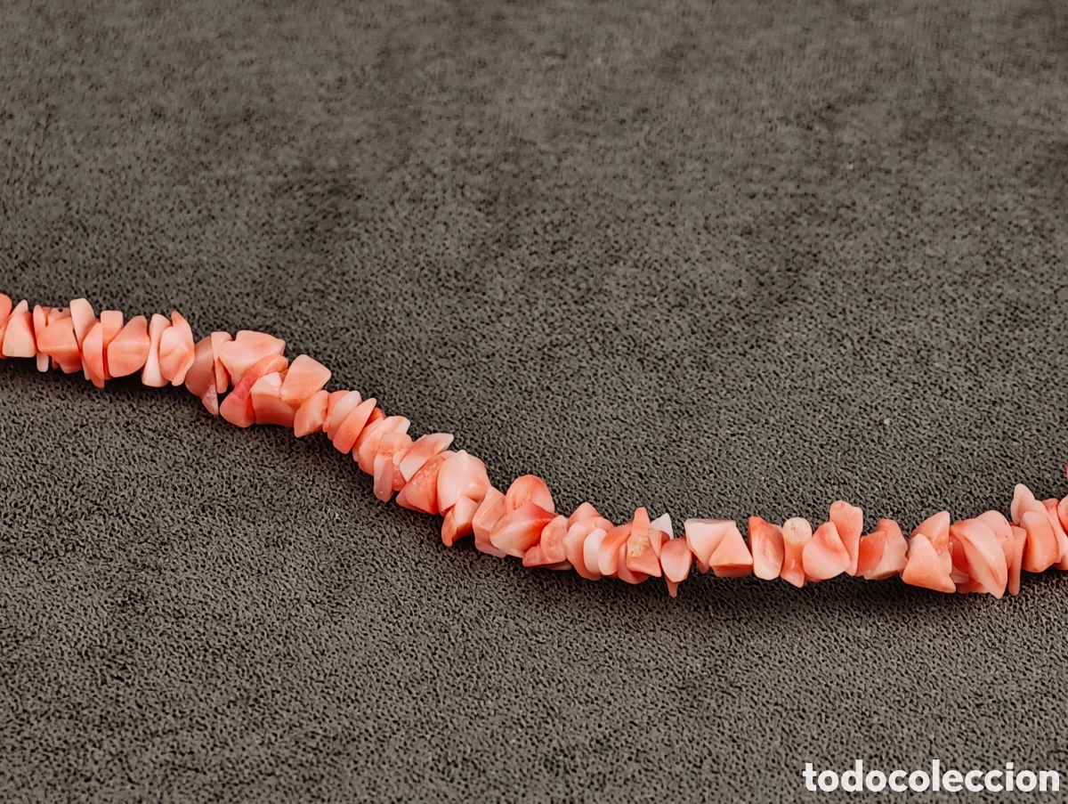 Joyeria: Antigua Gargantilla de Coral - Foto 8