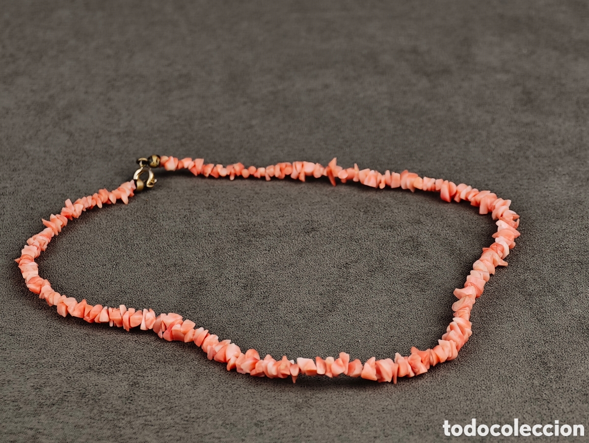 Joyeria: Antigua Gargantilla de Coral - Foto 9