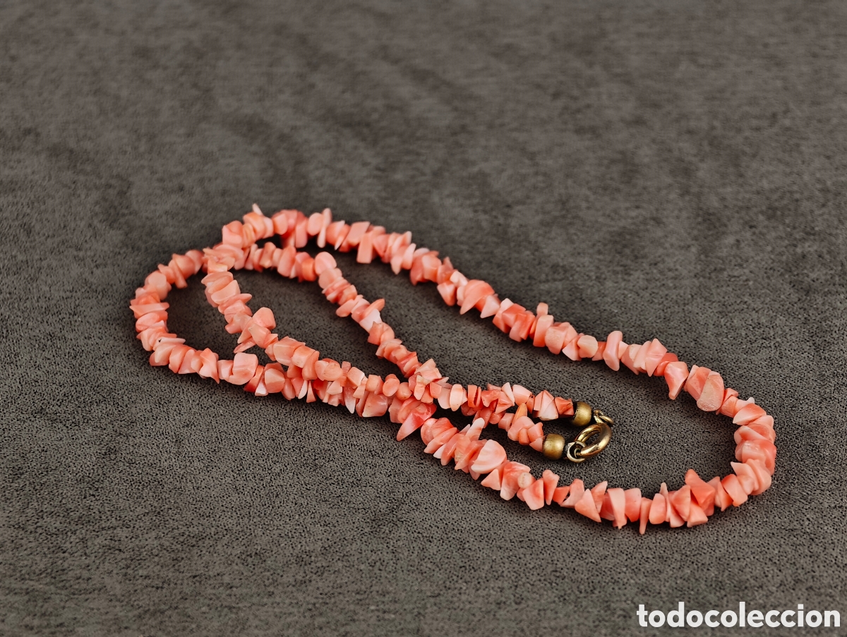 Joyeria: Antigua Gargantilla de Coral - Foto 10