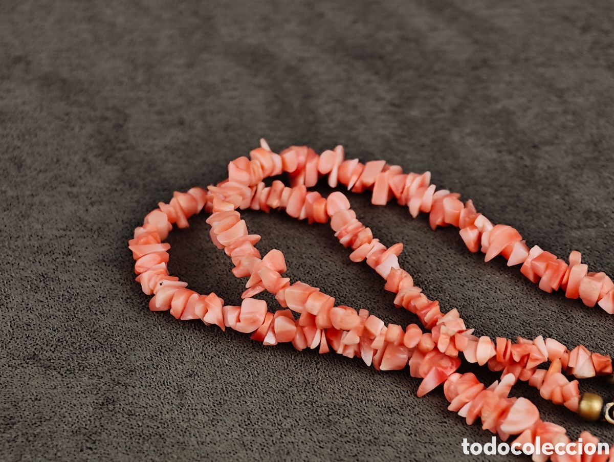 Joyeria: Antigua Gargantilla de Coral - Foto 11