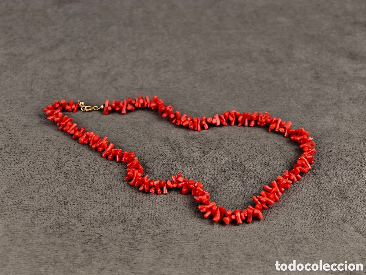 Joyeria: Antigua Collar de Coral - Foto 2
