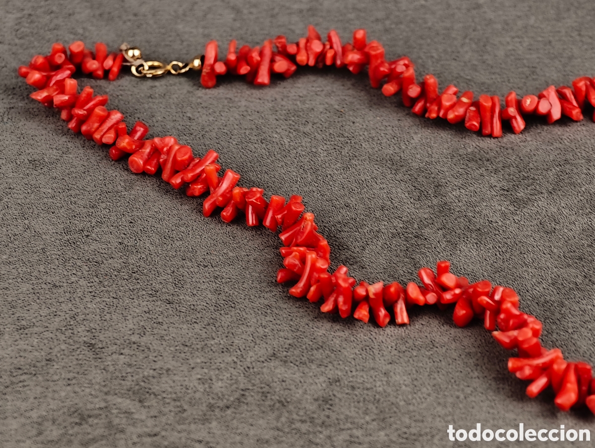 Joyeria: Antigua Collar de Coral - Foto 4