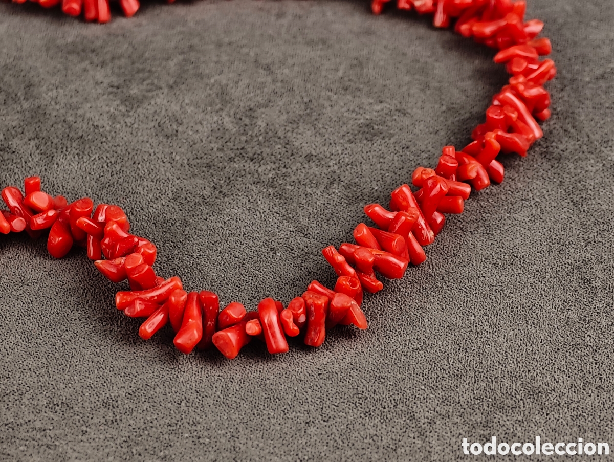 Joyeria: Antigua Collar de Coral - Foto 6