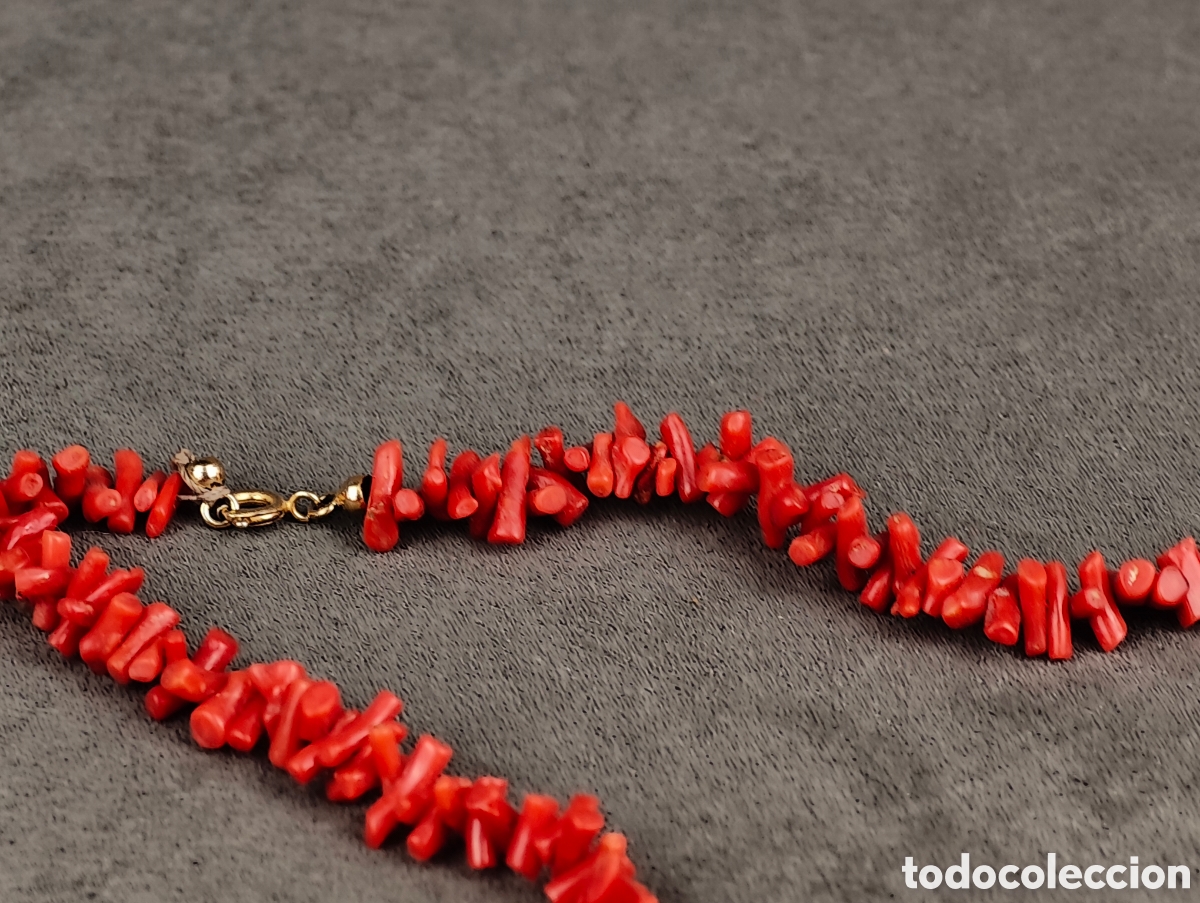 Joyeria: Antigua Collar de Coral - Foto 9