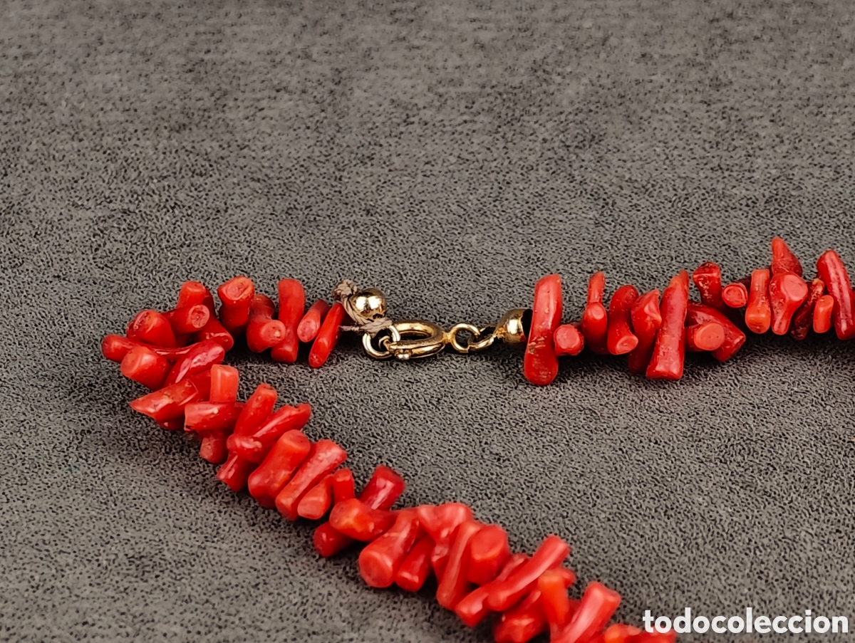 Joyeria: Antigua Collar de Coral - Foto 10