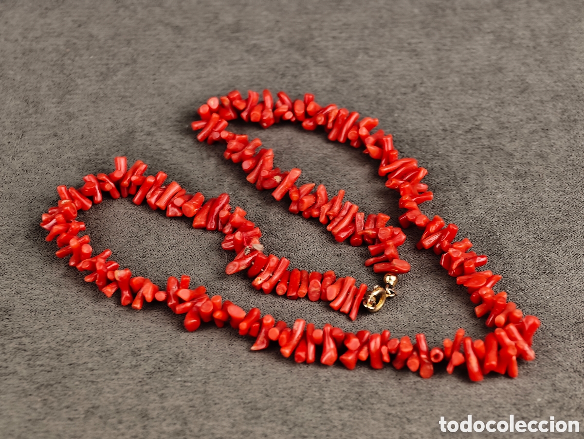 Joyeria: Antigua Collar de Coral - Foto 11