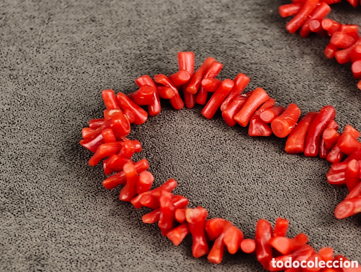 Joyeria: Antigua Collar de Coral - Foto 12