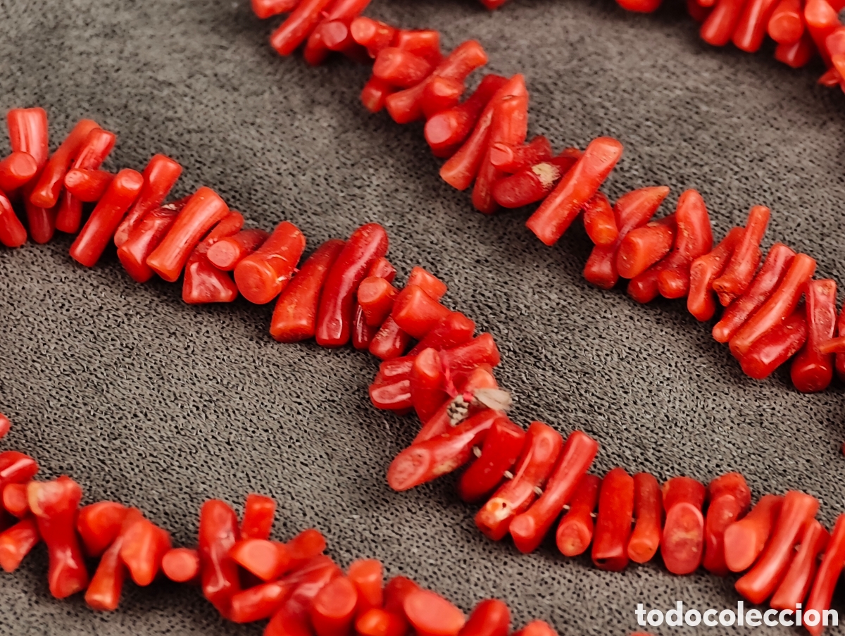 Joyeria: Antigua Collar de Coral - Foto 13