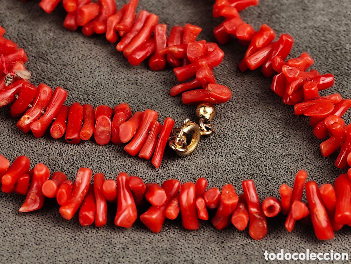 Joyeria: Antigua Collar de Coral - Foto 14