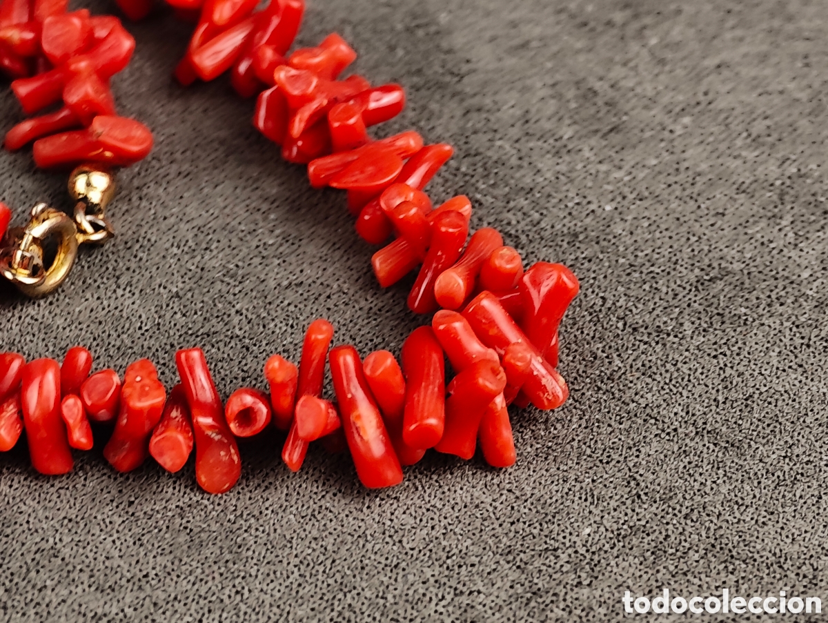 Joyeria: Antigua Collar de Coral - Foto 15
