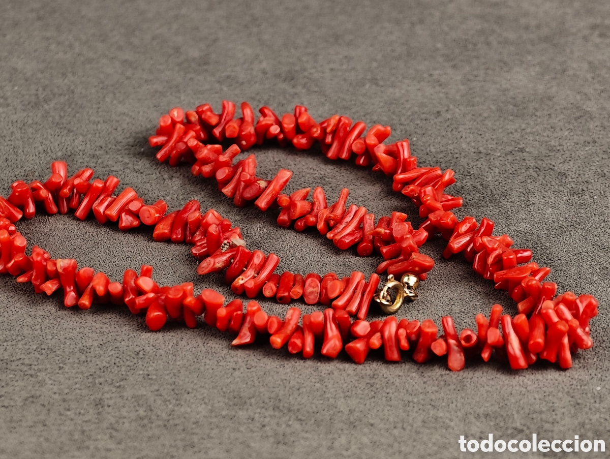 Joyeria: Antigua Collar de Coral - Foto 16