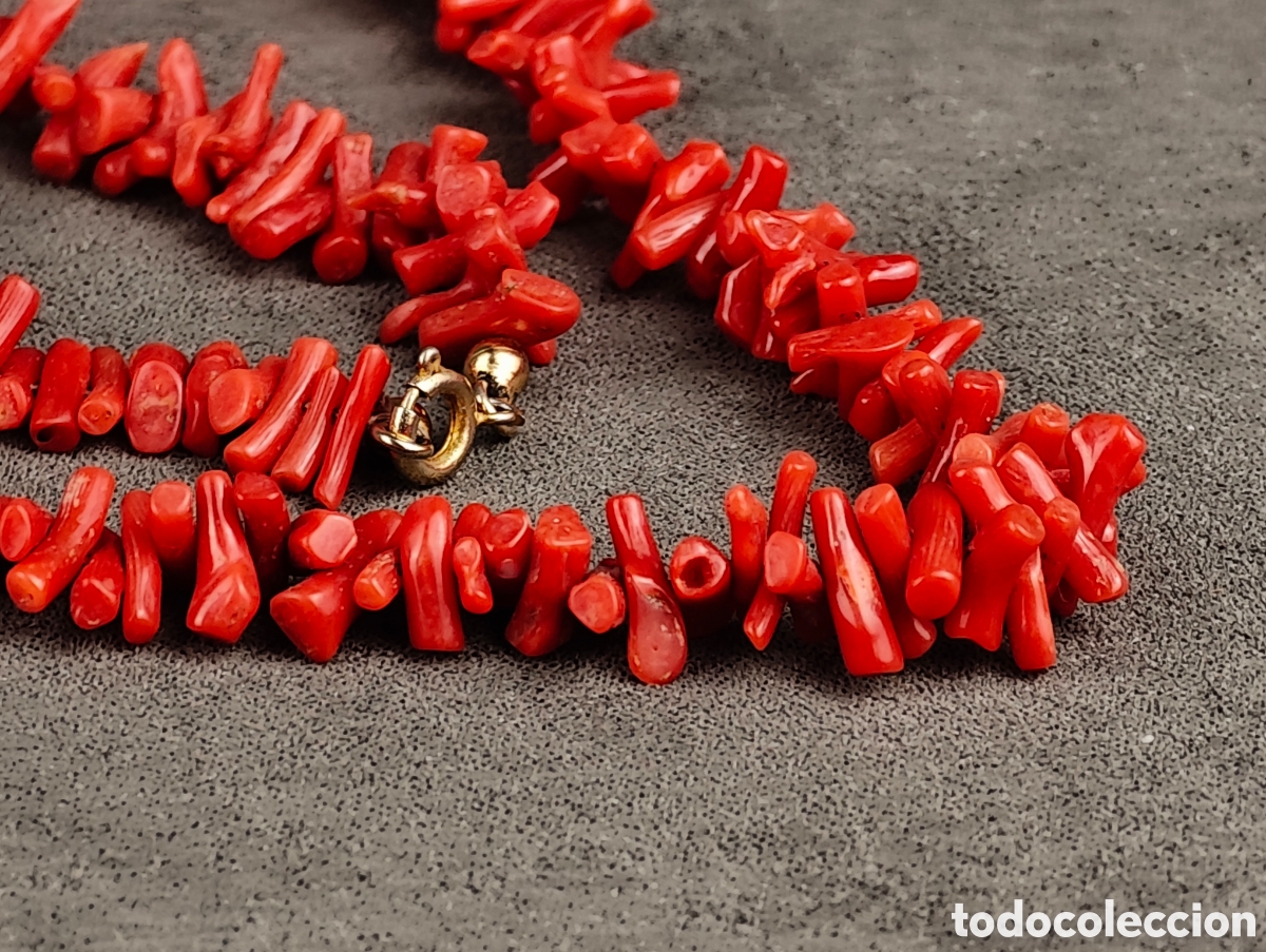 Joyeria: Antigua Collar de Coral - Foto 17