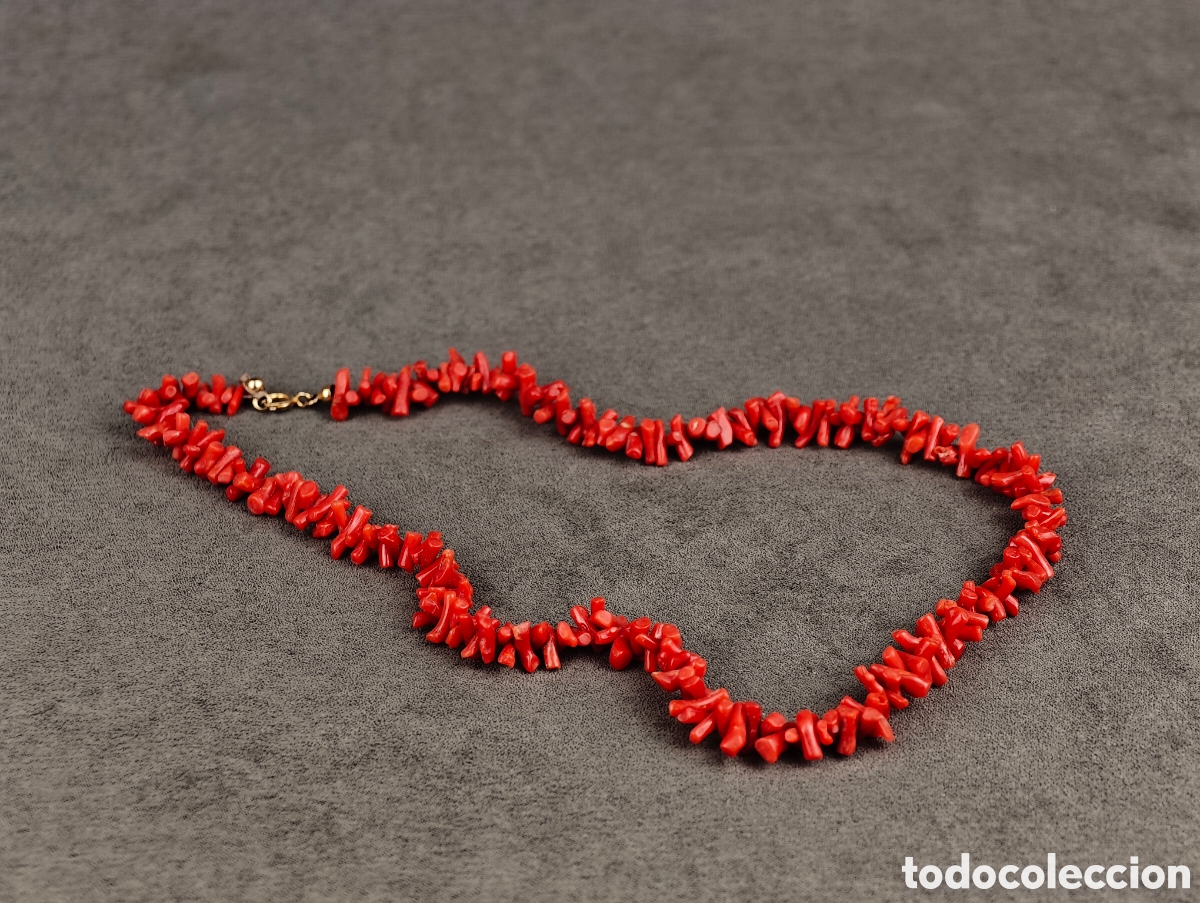 Joyeria: Antigua Collar de Coral - Foto 1