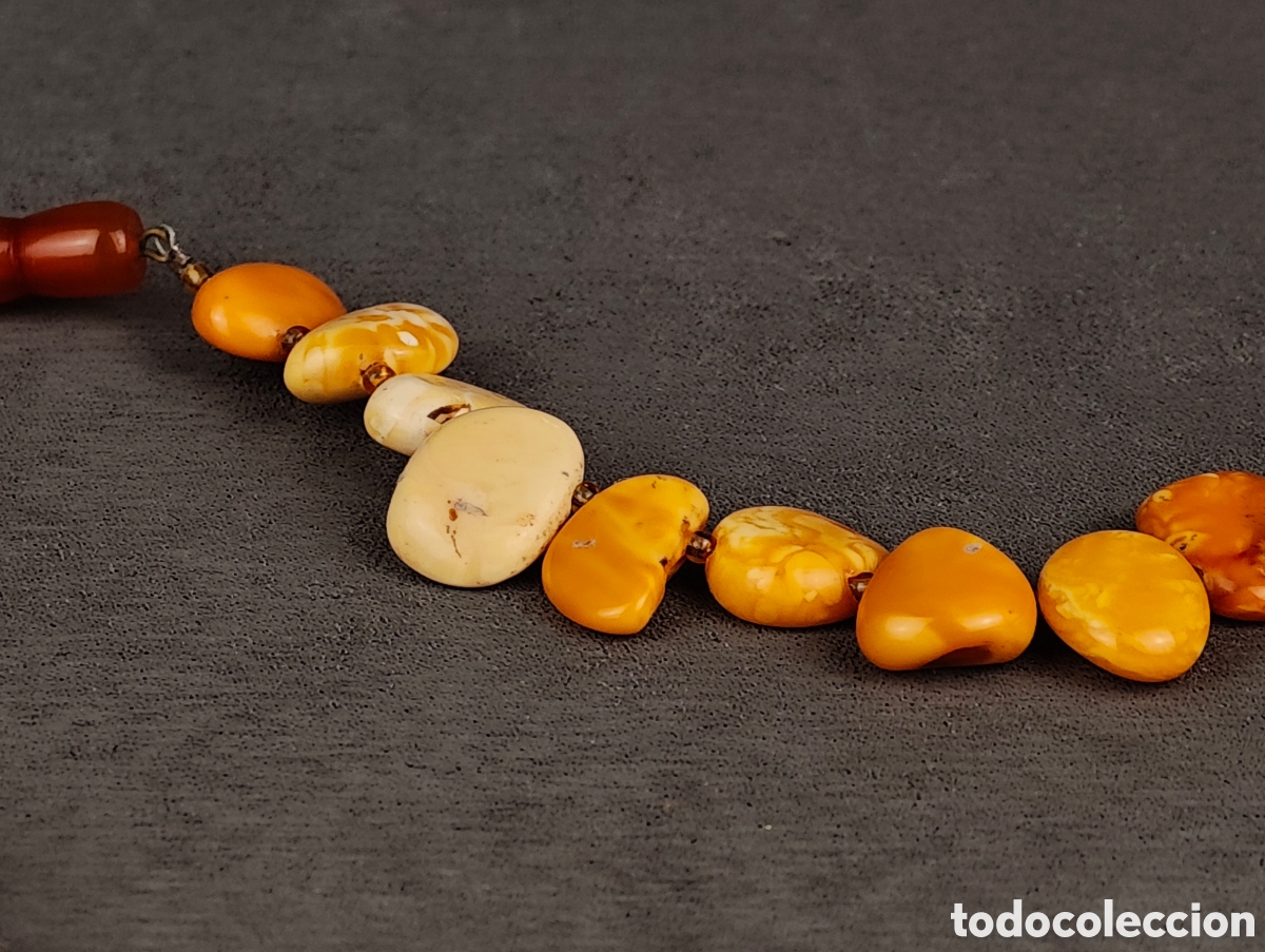 Joyeria: Antigua Collar de &Aacute;mbar B&aacute;ltico - Foto 7