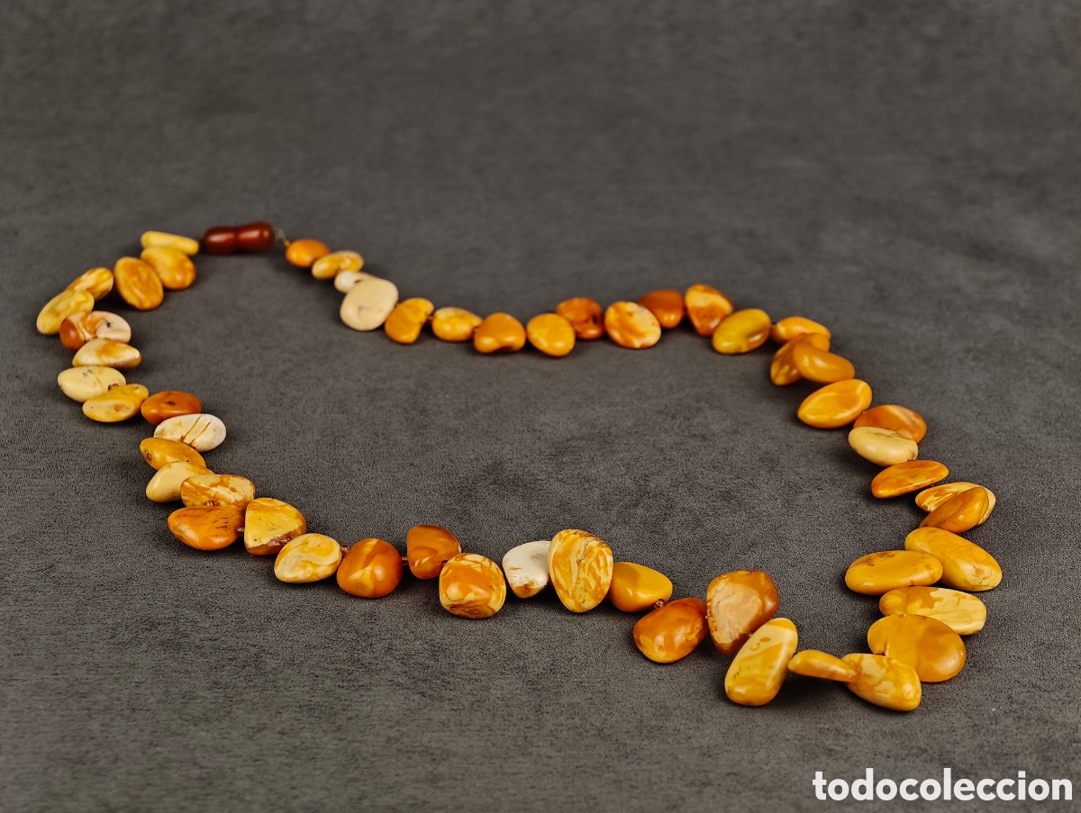 Joyeria: Antigua Collar de &Aacute;mbar B&aacute;ltico - Foto 1