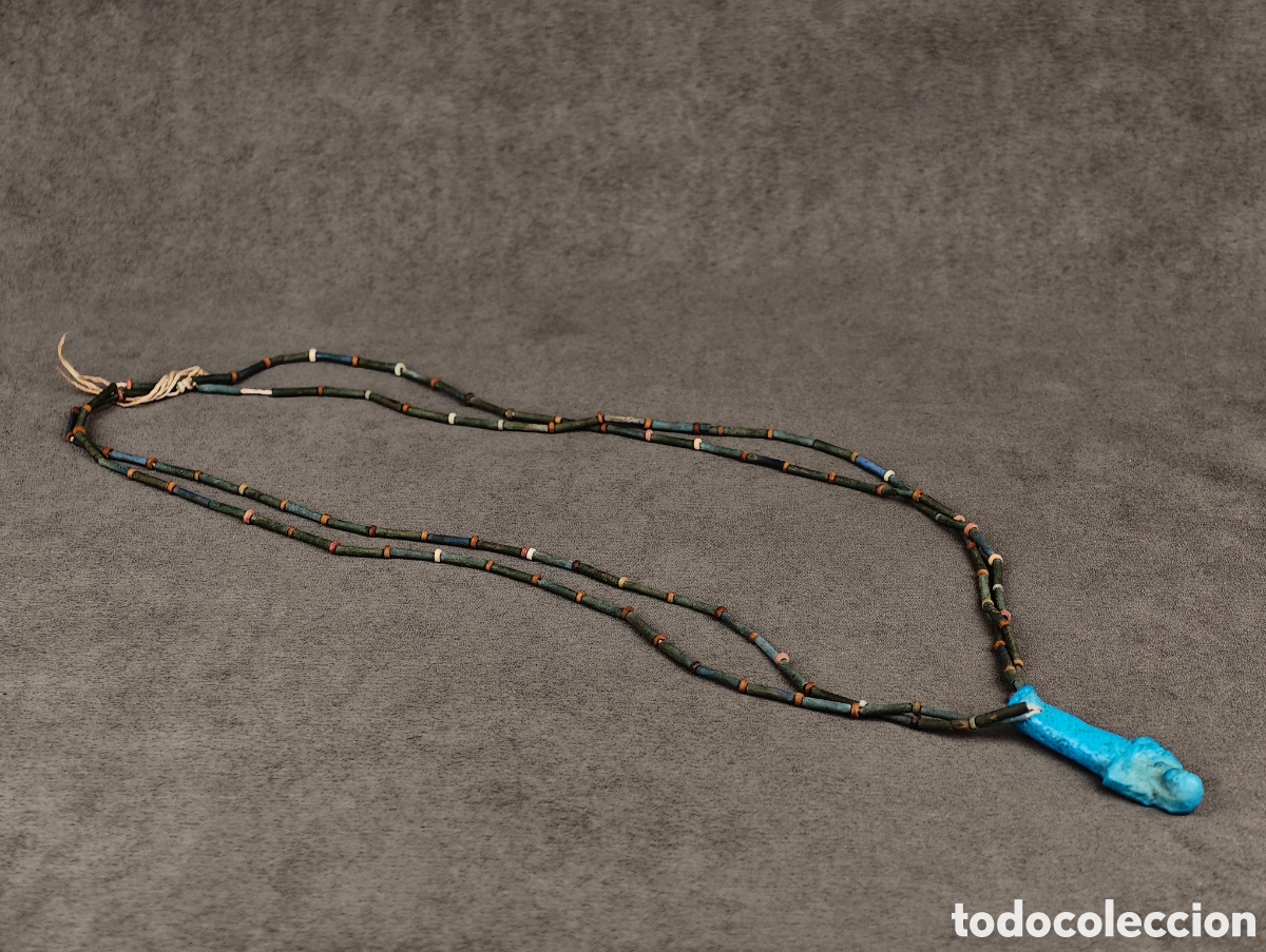 Joyeria: Antigua Collar Egipcio - Foto 1