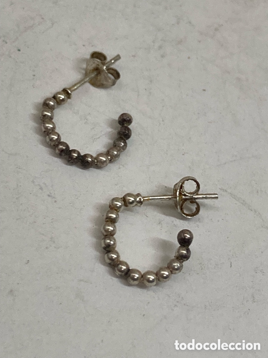 Joyeria: Pendientes de plata P442 - Foto 1