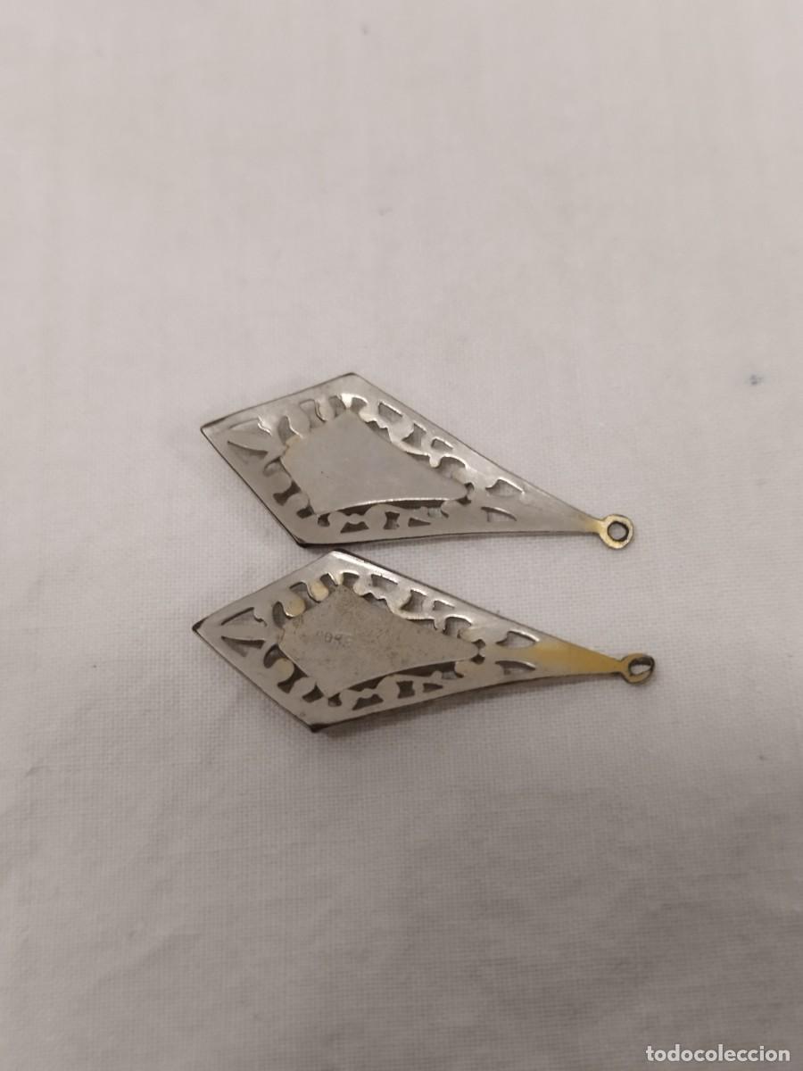 Joyeria: Antigua pareja de pendientes a restaurar. - Foto 3